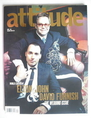 Attitude magazine - Elton John and David Furnish cover (December 2005)