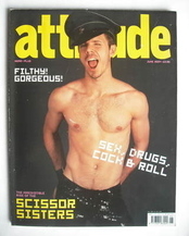 Attitude magazine - Jake Shears cover (June 2004)