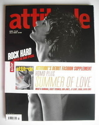 Attitude magazine - Johnny Borrell cover (July 2005)