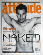 Attitude magazine - Lee Latchford-Evans cover (November 2001)