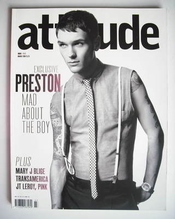Attitude magazine - Samuel Preston cover (March 2006)
