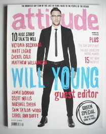 Attitude magazine - Will Young cover (November 2009)
