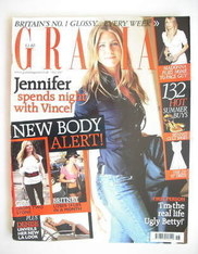 <!--2007-05-07-->Grazia magazine - Jennifer Aniston cover (7 May 2007)