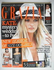 Grazia magazine - Kate Moss cover (28 August 2006)