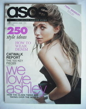 <!--2008-09-->asos magazine - September 2008 - Ashley Olsen cover