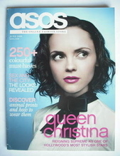 <!--2008-06-->asos magazine - June 2008 - Christina Ricci cover