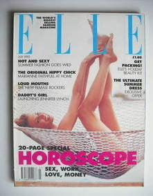 <!--1993-07-->British Elle magazine - July 1993 - Niki Taylor cover