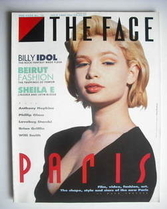 The Face magazine - Marthe Lagache cover (July 1986 - Issue 75)