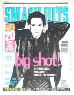 Smash Hits magazine - Stephen Dorff cover (13-26 April 1994)