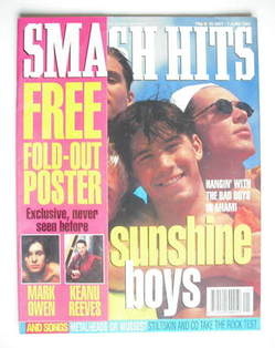<!--1994-05-25-->Smash Hits magazine - Bad Boys Inc. cover (25 May - 7 June