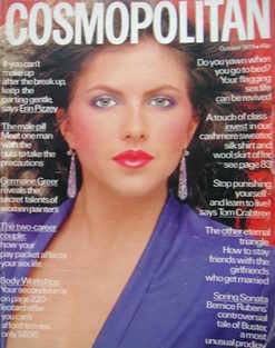 <!--1979-10-->Cosmopolitan magazine (October 1979 - Clio Goldsmith cover)