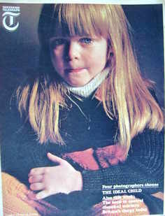 <!--1967-03-22-->Weekend Telegraph magazine - Debbie Puttnam cover (22 Marc