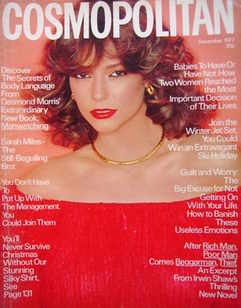 Cosmopolitan magazine (December 1977 - Rachel Ward cover)