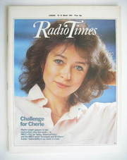 Radio Times magazine - Cherie Lunghi cover (10-16 March 1984)