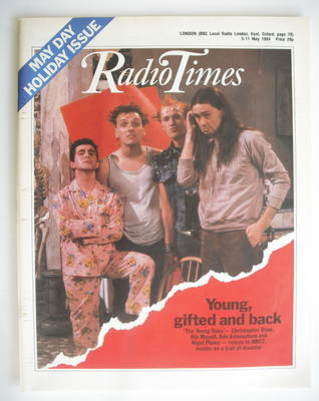 Radio Times magazine - The Young Ones cover (5-11 May 1984)
