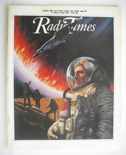 Radio Times magazine - Space Force cover (31 March - 6 April 1984)