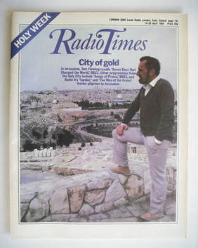 Radio Times magazine - City Of Gold cover (14-20 April 1984)