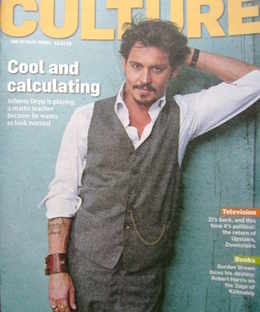 <!--2010-12-12-->Culture magazine - Johnny Depp cover (12 December 2010)