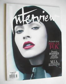 Interview magazine - June/July 2010 - Megan Fox cover