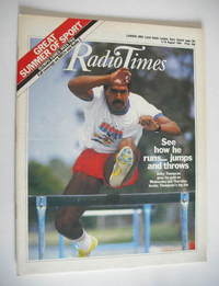 Radio Times magazine - Daley Thompson cover (4-10 August 1984)