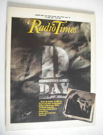 Radio Times magazine - D-Day cover (2-8 June 1984)
