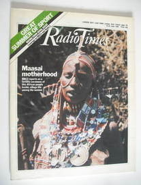 Radio Times magazine - Maasai Motherhood cover (16-22 June 1984)