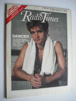Radio Times magazine - Peter Schaufuss cover (27 October - 2 November 1984)