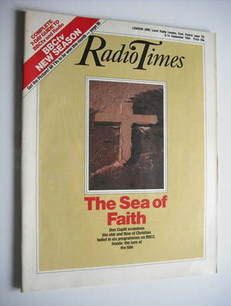 Radio Times magazine - The Sea of Faith cover (8-14 September 1984)