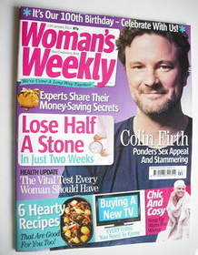 Woman's Weekly magazine (11 January 2011 - Colin Firth cover)