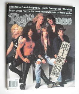 Rolling Stone magazine - Guns N' Roses cover (5 September 1991)