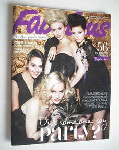 Fabulous magazine - Emmerdale Girls cover (14 November 2010)