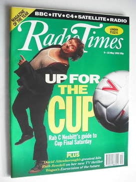 Radio Times magazine - Rab C Nesbitt cover (9-15 May 1992)