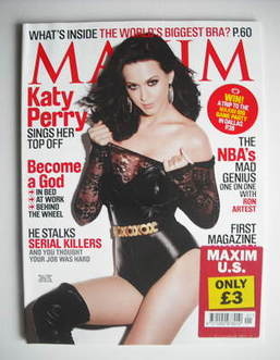 Maxim magazine - Katy Perry cover (January 2011 - US Edition)