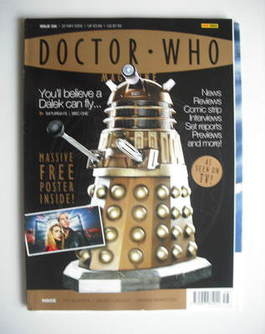 <!--2005-05-25-->Doctor Who magazine - Dalek cover (25 May 2005)
