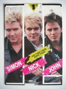 Duran Duran magazine - And Then There Were Three