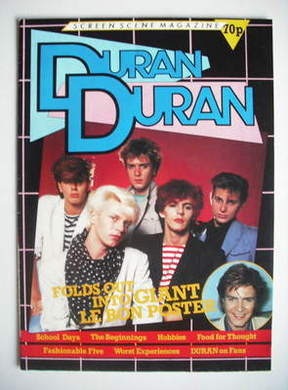 Duran Duran magazine - Screen Scene (Fold-Out Poster Mag)