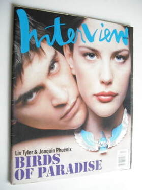 <!--1997-04-->Interview magazine - April 1997 - Joaquin Phoenix and Liv Tyl