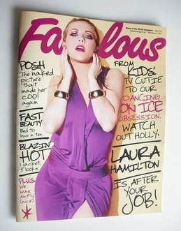 <!--2011-02-27-->Fabulous magazine - Laura Hamilton cover (27 February 2011