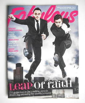Fabulous magazine - Ant and Dec cover (6 February 2011)