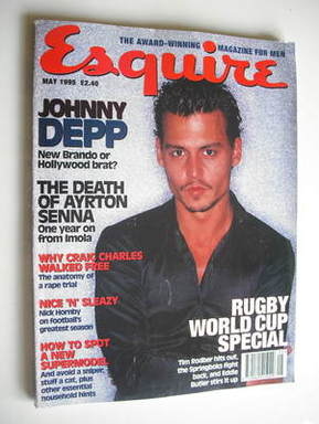 <!--1995-05-->Esquire magazine - Johnny Depp cover (May 1995)