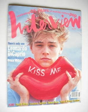 Interview magazine - June 1994 - Leonardo DiCaprio cover