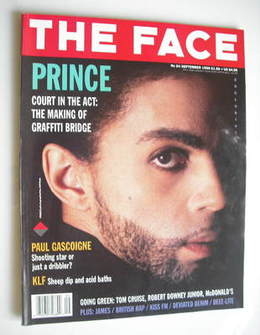 The Face magazine - Prince cover (September 1990 - Volume 2 No. 24)