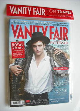 Vanity Fair magazine - Robert Pattinson cover (April 2011)