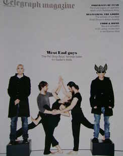 <!--2011-02-19-->Telegraph magazine - The Pet Shop Boys cover (19 February 