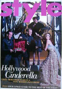 Style magazine - Emily Mortimer, Cat Deeley, Alexander Armstrong and Ben Miller cover (21 December 2008)