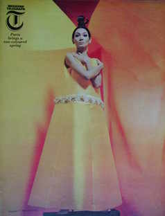Weekend Telegraph magazine - A Sun-Coloured Spring cover (4 March 1966)
