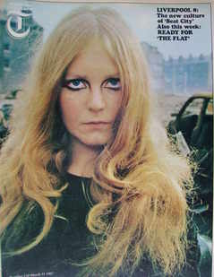 Weekend Telegraph magazine - Madeleine Robinson cover (31 March 1967)