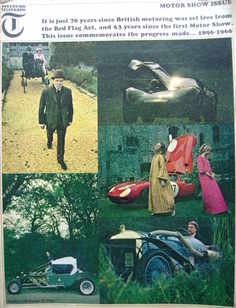 Weekend Telegraph magazine - Motor Show Issue (21 October 1966)