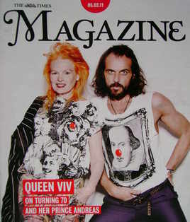 <!--2011-02-05-->The Times magazine - Vivienne Westwood and Andreas Krontha