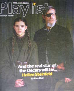 The Times Playlist magazine - 5 February 2011 - Hailee Steinfeld and Jeff B